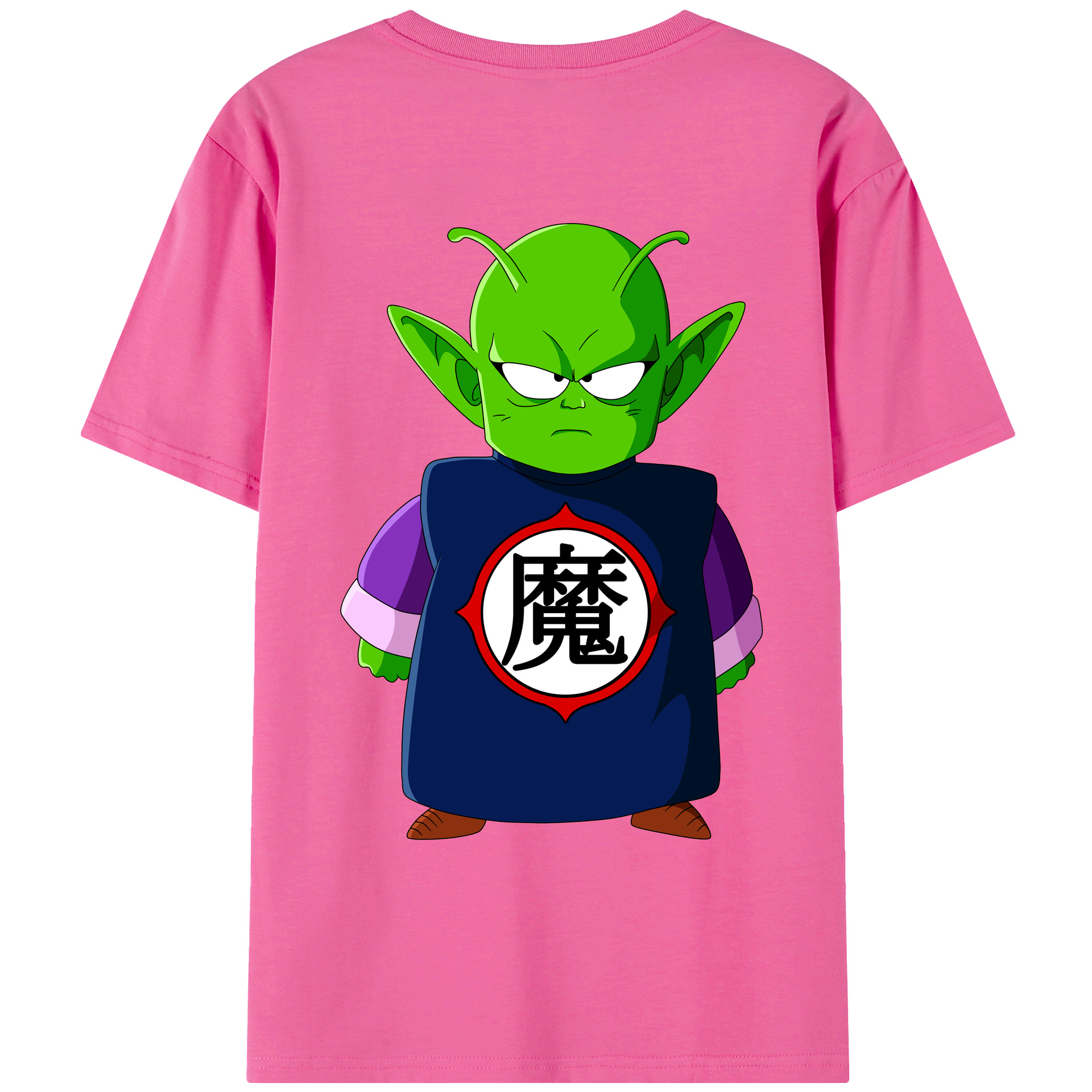 （画像用） ドラゴンボール ピッコロ DRAGON BALL Piccolo レディース半袖Tシャツ(バックプリント)